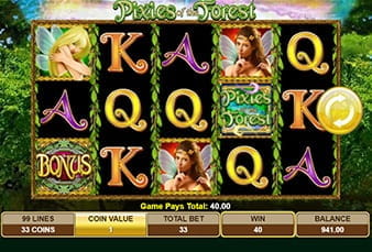 The mobile slot Pixies of the Forest